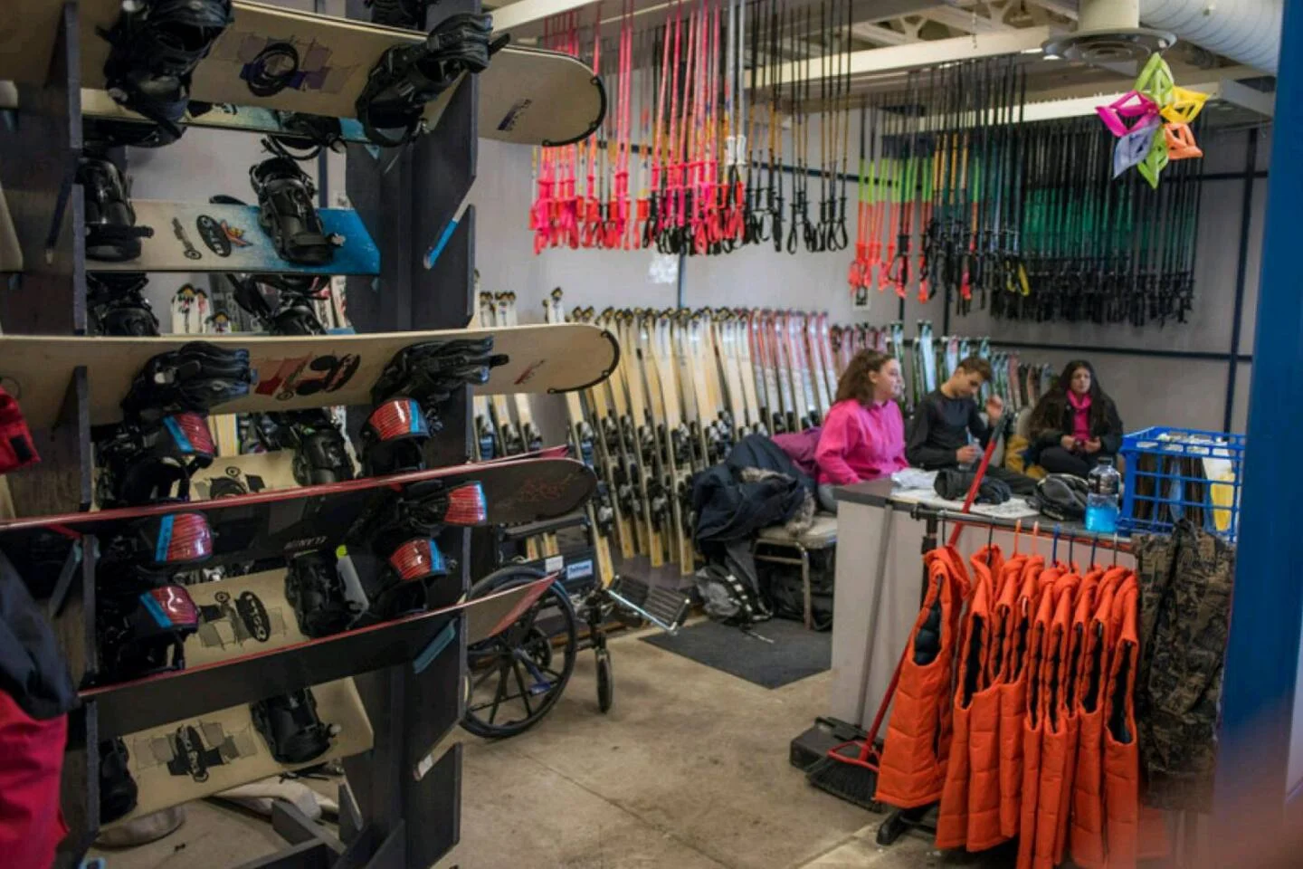 ski equipment rental