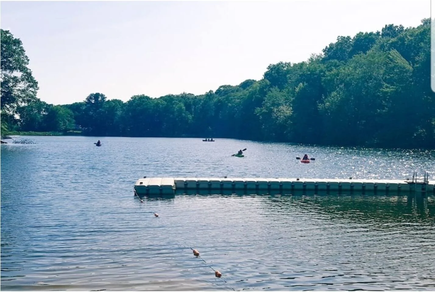 community natural spring lake